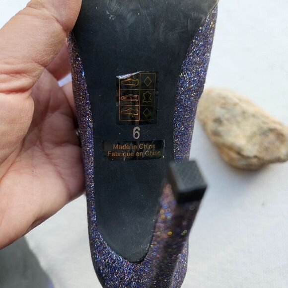 Jeffrey campbell glitter pointy stiletto heels - Picture 4 of 7